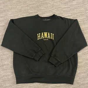 Dark green crewneck